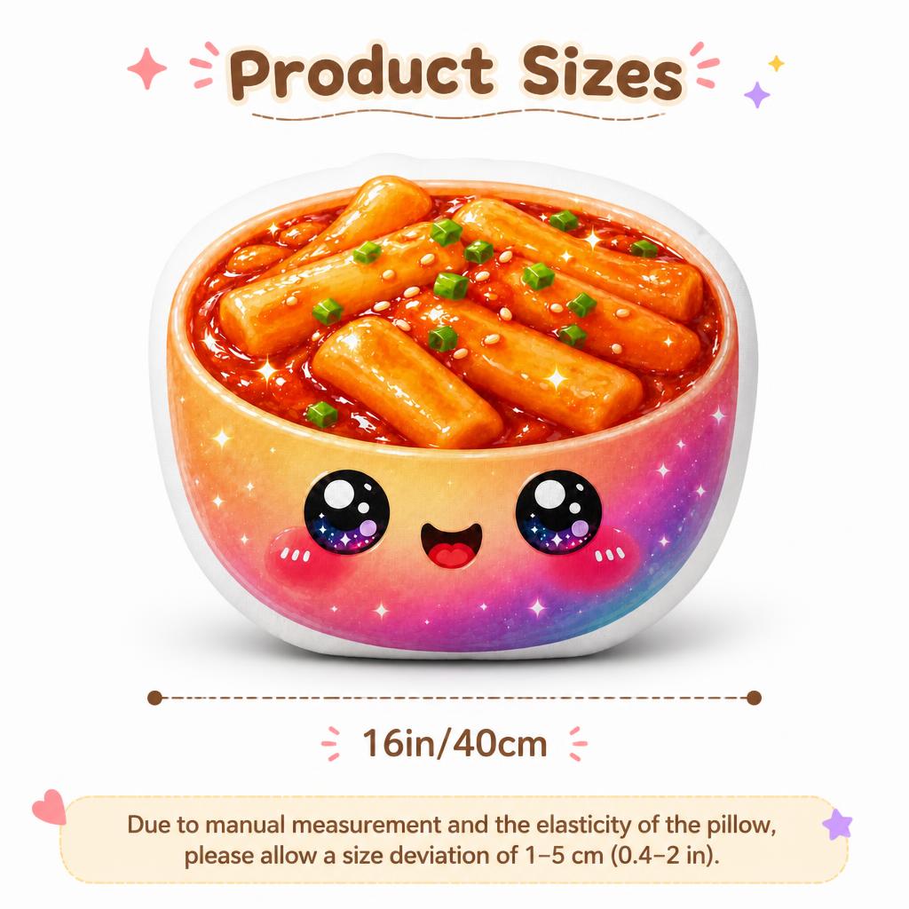ตุ๊กตาท็อกบกกี อาหารเกาหลี ข้า - Tteokbokki Rice Cake บทวิจารณ์และราคา