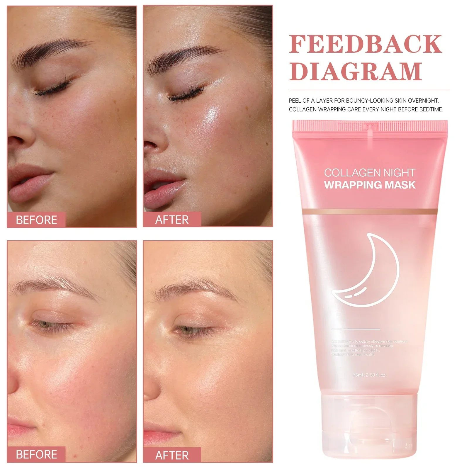 คอลลาเจน ไนท์ แรปปิ้ง มาส์ก 75 - Sleeping Pack Overnight บทวิจารณ์และราคา