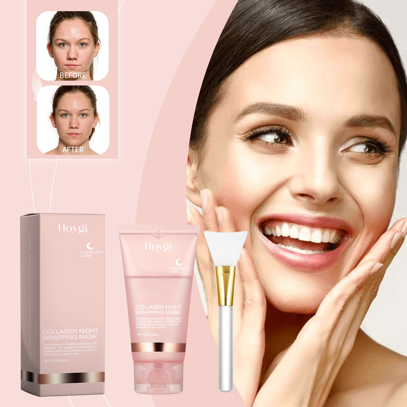 มาส์กคอลลาเจนแบบลอกออก มาส์กบำ - Sleeping Pack Overnight บทวิจารณ์และราคา