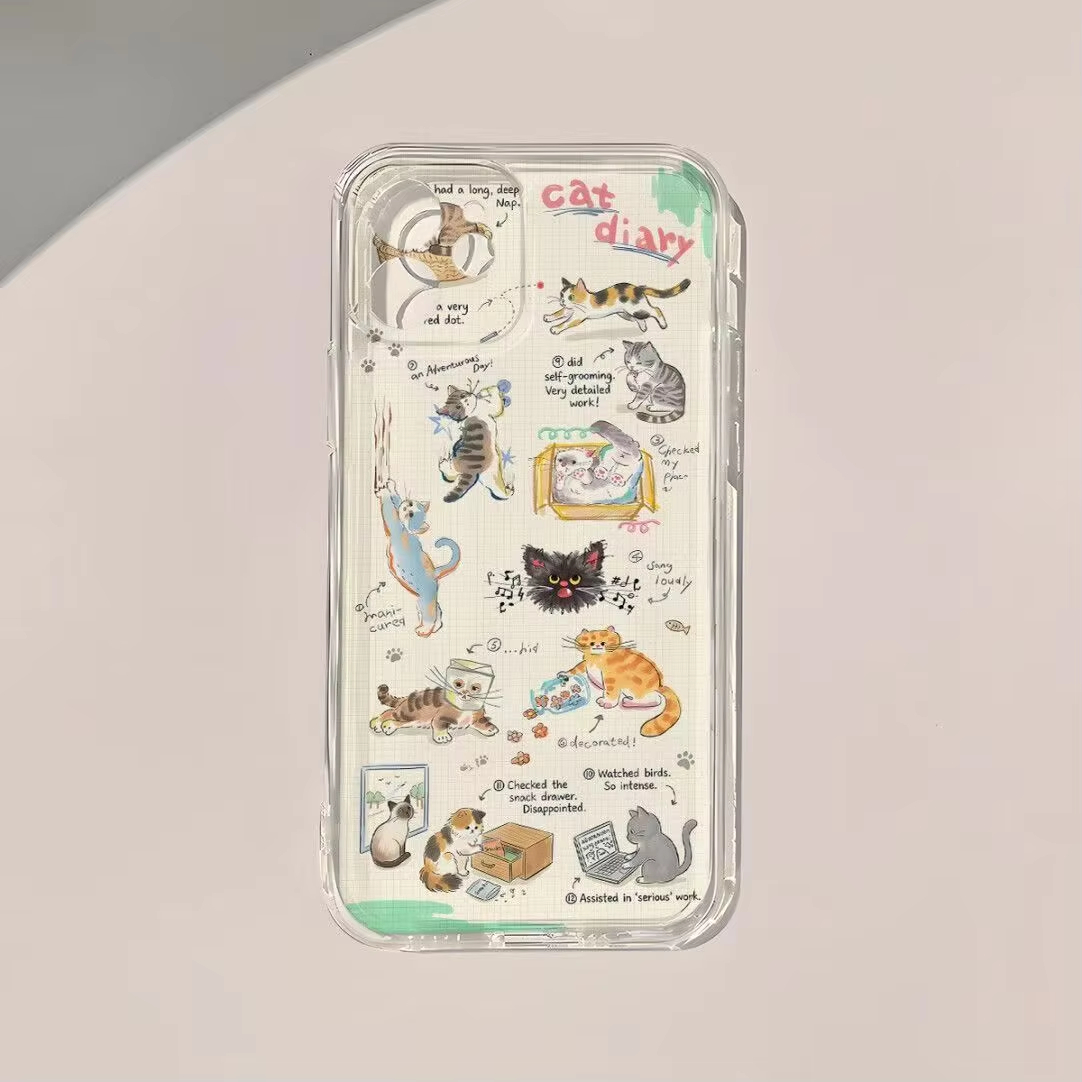 เคสโทรศัพท์ลายแมวน่ารักสไตล์เก - The Korean Lifestyle บทวิจารณ์และราคา